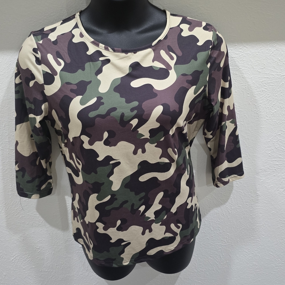 Camouflage Women's Top
